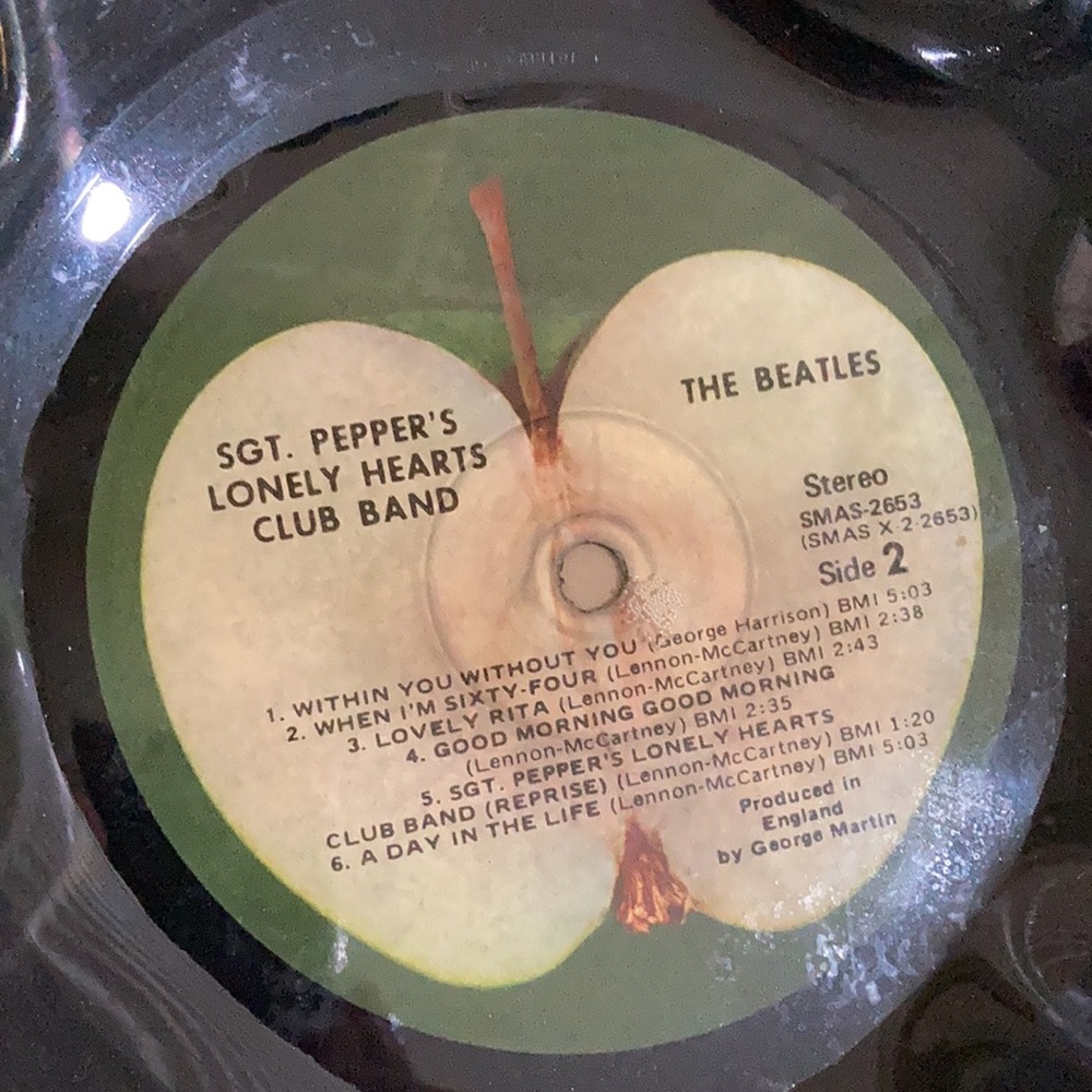 Beatles Vinyl Bowl